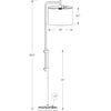 Floor Lamp Lighting - Black / Beige - Image 2