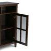Warm Shaker - Medium Storage Media Cabinet - Tobacco Brown - Image 8