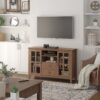 Artisan - Tall TV Media Stand - Rustic Natural Aged Brown - Image 8