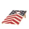 4X2 Ft Large Size Cornhole Board (Set of 2), Outdoor Game Board Set With 8 Bean Bags, Perfect For Lawn, Backyard, Beach, Park - Blue / White / Red - Image 7