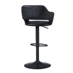 Swivel Stool Bar Height, Adjustable, Contemporary & Modern - Black