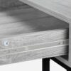 Computer Desk For Home Office, Laptop, 2 Storage Drawers, Contemporary And Modern - Gray - Image 7