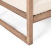 4 Pieces Acacia Wood Patio Furniture Set, Outdoor Furniture With Coffee Table, Patio Conversation Set Deep Seating With Soft Cushion, Porch Chairs For Backyard Porch Balcony - Brown Wash / Beige - Image 23
