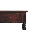 Turned Legs Side Table - Brown - Image 5