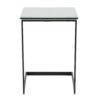 Zenn - Contemporary End Table - Black / Clear - Image 4