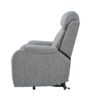 35.4" Electric Power Lift Recliner Chair, Fabric Recliner Chair, Home Theater Seating, Living Room Chair, Side Pocket, Remote Control - Light Gray - Image 23