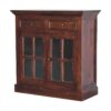 Glazed Cabinet - Cherry - Image 4