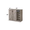 Toski - Shoe Cabinet - Rustic Gray Oak - Image 5