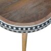 Small Dotted End Table - Oak - Image 7
