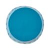Lilac - Lace Cut Side Table Iron Compact Design - Blue - Image 11