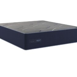 HealthRest - Queen PolarBreeze Plush - Navy Blue