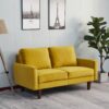 Plush Comfort Loveseat - Goldenrod - Image 14