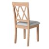 3 Piece Kitchen Dining Set With Drop Leaf Dining Table And 2 Dining Upholstered Chairs, Dining Room Set For Small Places - Natural - Image 16