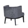 Contemporary Accent Chair With Tufted Diamond Stitching - Charcoal - Image 7
