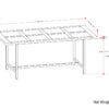 Campbell - Dining Table - Gray - Image 6