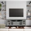 Artisan - TV Media Stand - Fog Gray - Image 8