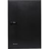 300 Key Adjustable Key Cabinet With Combination Lock - Black - Image 3