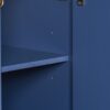 Bathroom Vanity, Transitional Style Bathroom Cabinet With Resin Sink, Single Bathroom Cabinet, With 2 Drawers And 1 Adjustable Storage Shelf, 2 Soft-Close Doors - Navy Blue - Image 19