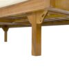 Claremont - 3 Seater Daybed With Rattan Arms - Beige - Image 11