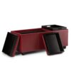 Avalon - Storage Ottoman - Red - Image 3