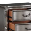 Ariadne - Nightstand - Antique Silver - Image 4