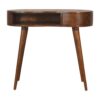 Rounded Writing Desk - Chestnut - Image 2
