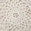 Coates - Round Macrame Pouf - Natural - Image 2