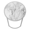 Accent Table, Side, Round - White - Image 8