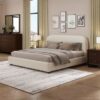 Arden - Eastern King Bed - Beige - Image 4