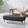 Vernon - Rectangle Fire Pit 50, 000 Btu - Dark Gray - Image 4