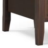 Acadian - Narrow Side Table With Drawer - Brown - Image 9