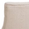 Cheney - Contemporary Dining Chair (Set of 2) Tufted Fabric Upholstery - Beige - Image 15
