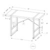 Computer Desk For Home Office, Laptop, Contemporary - Black - Image 11