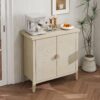 2 Door Cabinet, American Furniture, Suitable For Bedroom, Living Room, Study - Natural - Image 6