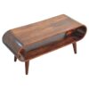 Amaya - Wooden Coffee Table - Walnut - Image 4