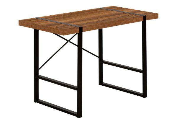 Computer Desk For Home Office, Laptop, Contemporary & Modern - Walnut