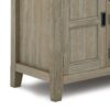 Burlington - TV Media Stand - Distressed Gray - Image 4