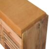 Shutter Shoe Rack With 2 Drawers - Beige - Image 7