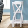 Accent Table, Square, Contemporary & Modern - White - Image 5