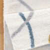 Loft Shag - 5' 3" X 7' Polypropylene Shaggy Area Rug - Ivory - Image 2