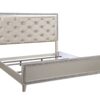 Sliverfluff - Eastern King Bed With LED - Champagne - Image 2