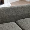 Modern Rectangular Pet Sofa With Backrest And Armrests, Soft Cushion - Dark Gray - Image 5