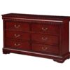 Louis Philippe - Dresser - Cherry - Image 4