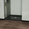 Black Shower Pan 36 In X 36 In Shower Base Single - Threshold - Black - Image 3