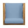 Brava - Modern Club Chair With Water Resistant Cushions - Blue - Image 9