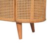Larrisa - Rounded Lid Up Blanket Box - Oak - Image 10