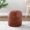 Cobbler - Industrial High Quality Pouf - Brown - Image 5