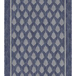 Sunshine - 2'7" X 7'3" Polypropylene Indoor, Outdoor Area Rug - Blue