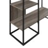 Modern Hall Tree With Hanging Storage - Gray Wash - Image 2