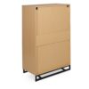 Borah - Contemporary Wood 5 Drawer Dresser - Natural - Image 8